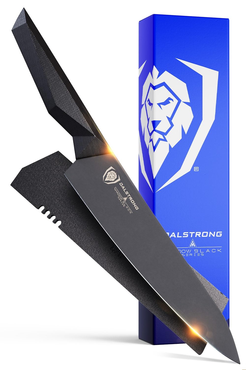 Dalstrong Chef Knife – 8 inch – Shadow Black Series – Black Titanium Nitride
