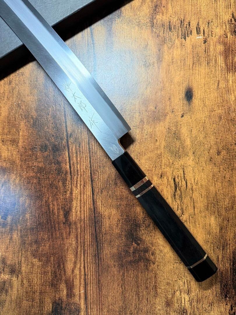 Nomura Shotaro Kiritsuke Yanagiba 335mm Japanese Sashimi Knife Ginsan Steel New