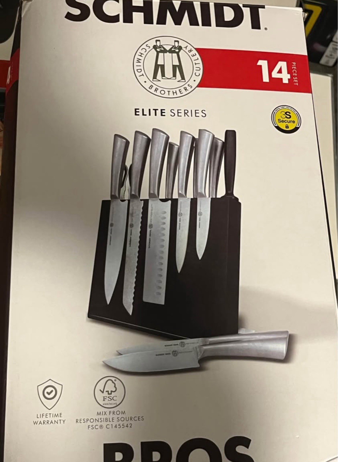 Brand New SCHMIDT knife set for sale Elite series Stainless steel