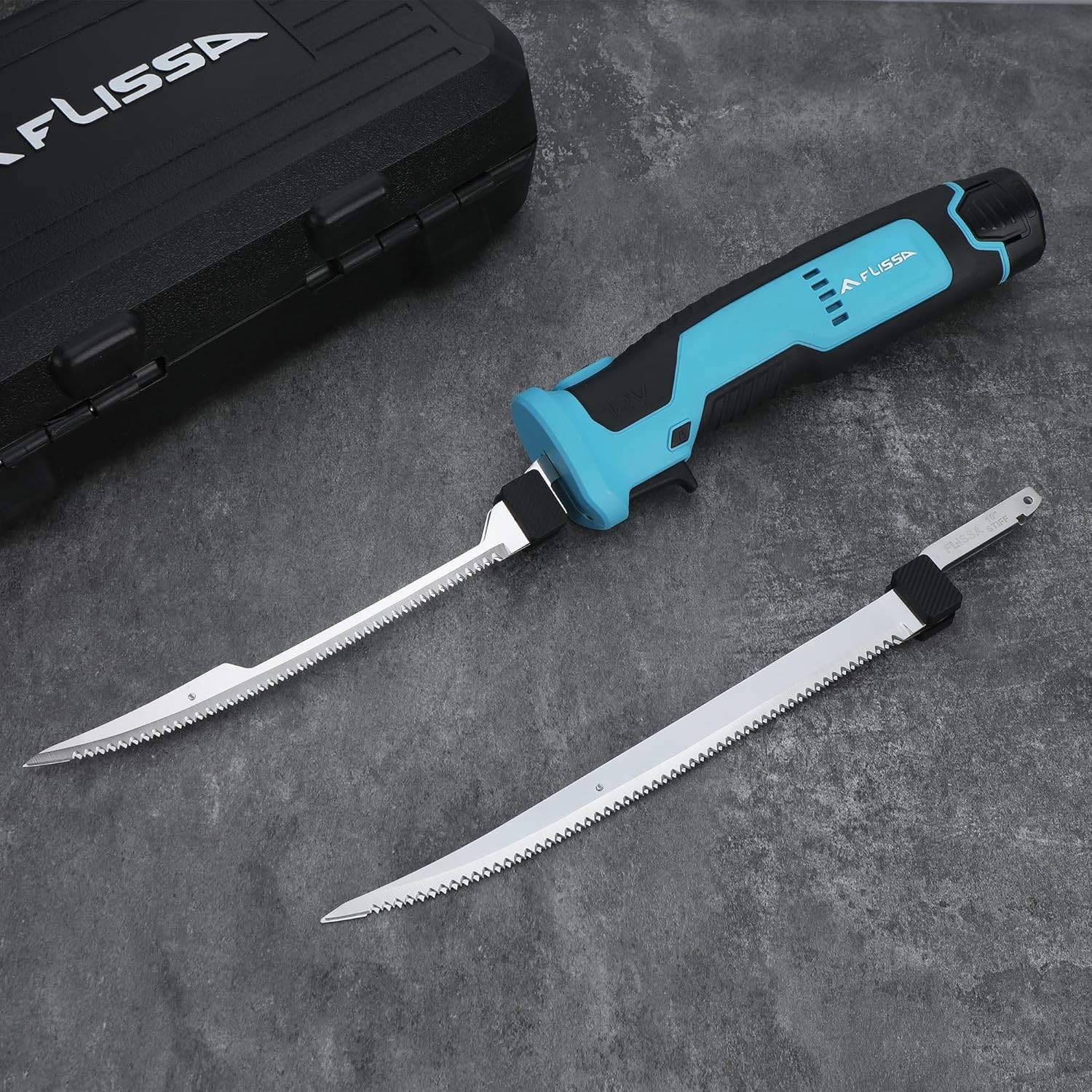 FLISSA 8″ Stainless Steel Replacement Flex Blade for Electric Fillet Knife Blade