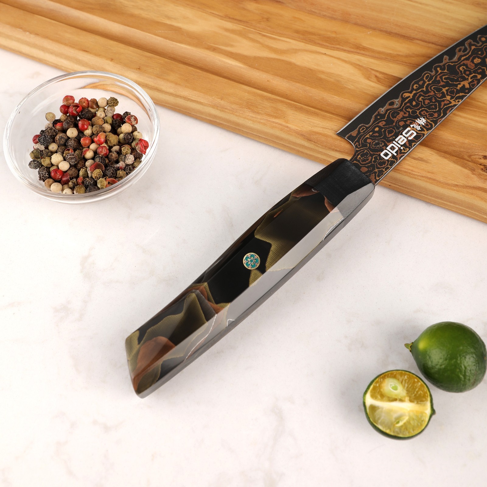 Kurogane 5″ Petty Knife – Hand-Forged Japanese Utility Knife with VG-10 Core