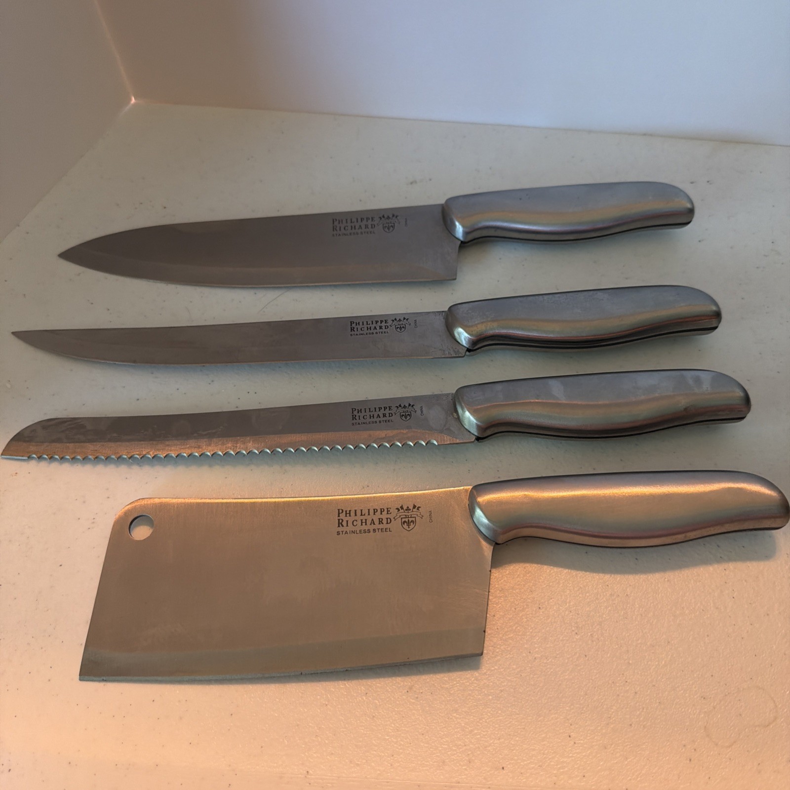 Philippe Richard Cleaver Knife Chopper Butcher Bread Butcher Stainless Steel