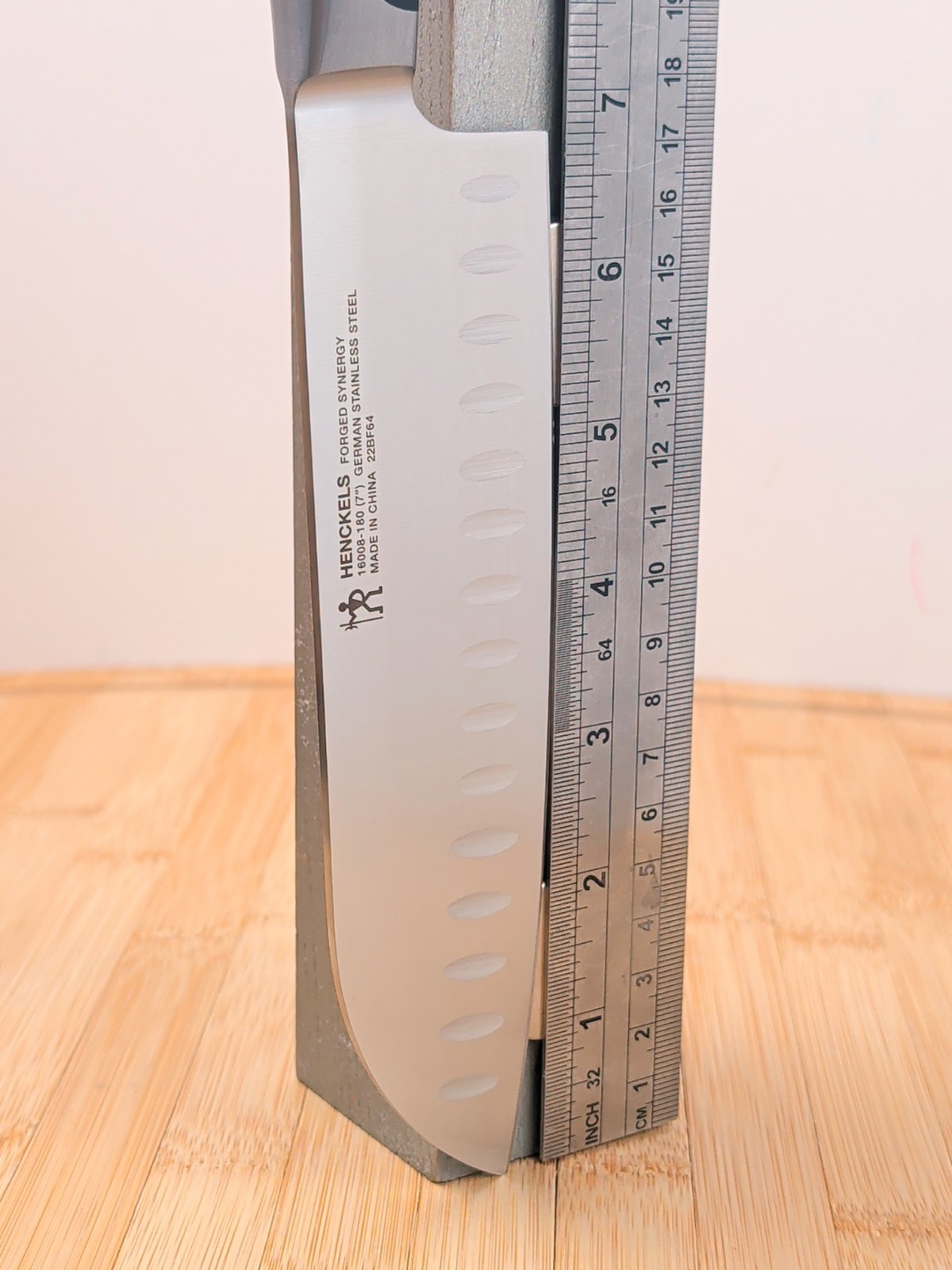 HENCKELS Forged SYNERGY 7-inch SANTOKU Knife, GERMAN Stainless Steel, 16008-180