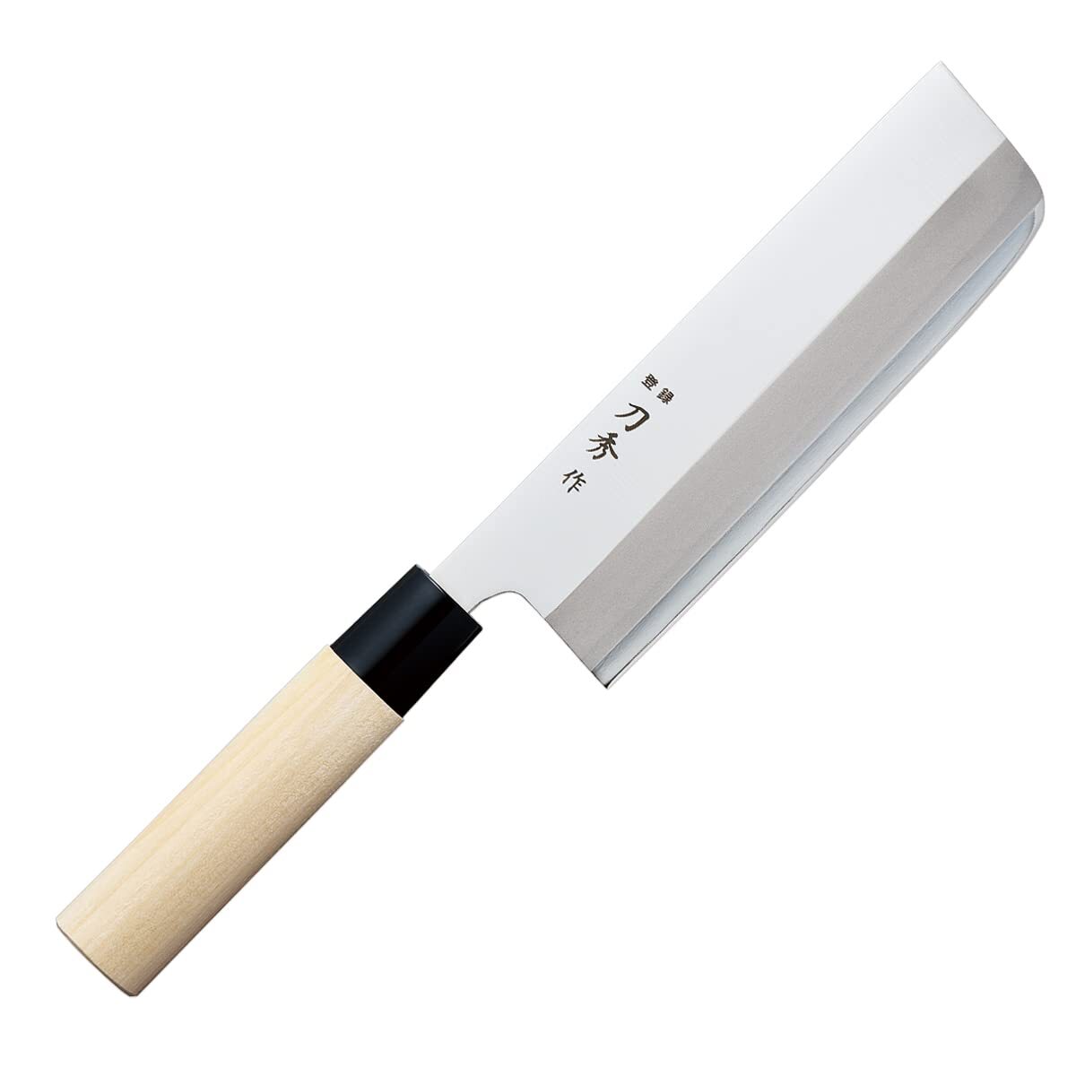 Fuji Cutlery Katana Shusaku Molybdenum Vanadium Steel Japanese Knife Nakiri 160m