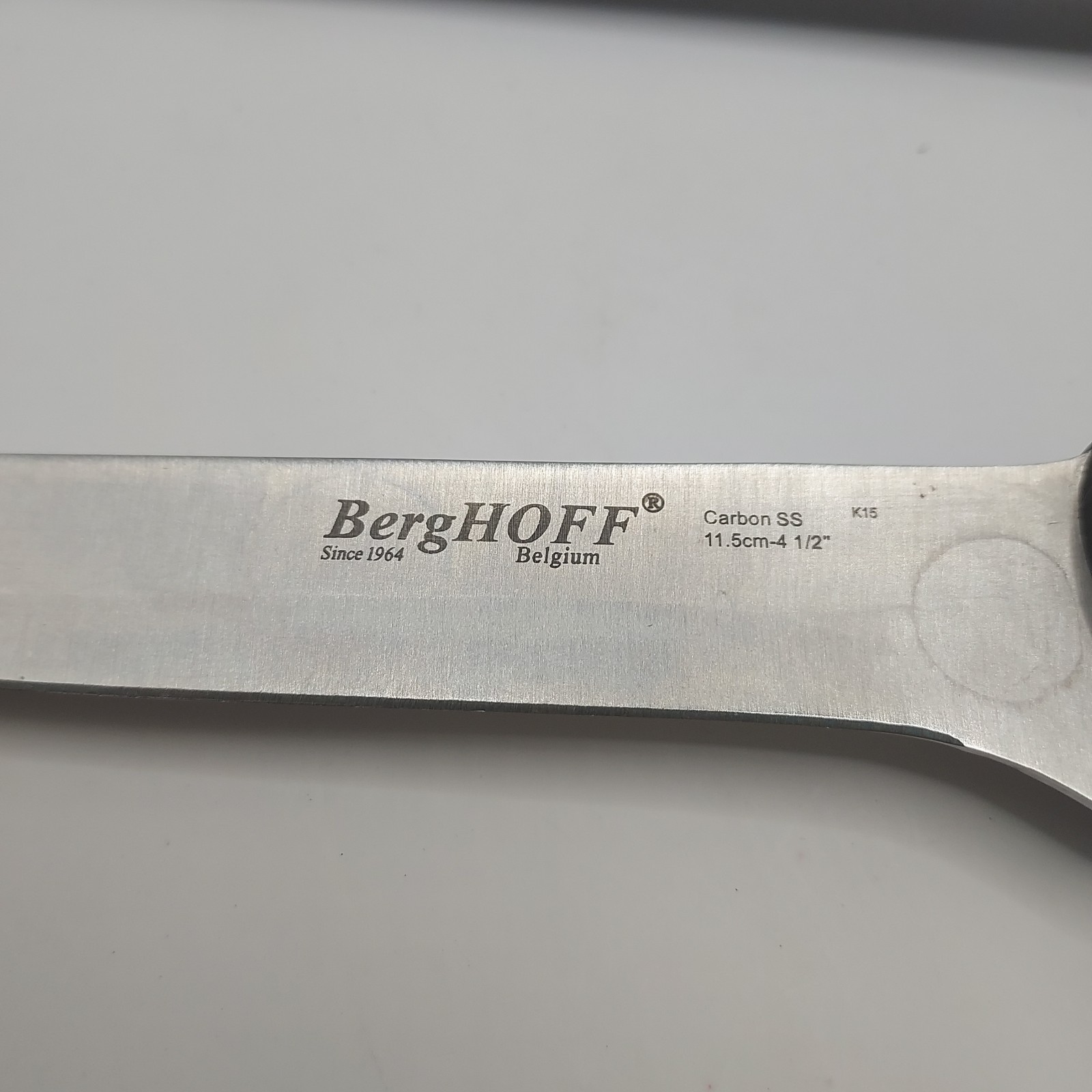 BergHOFF Knives Bread And Utility 14.5 in.,and 11in 3 Rivet Handle, Used