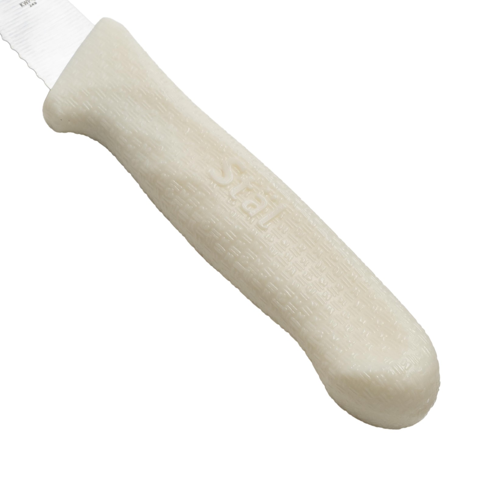 2 PCS 3.5 Inch CommercialGrade Serrated Paring Knife White Kitchen Tool