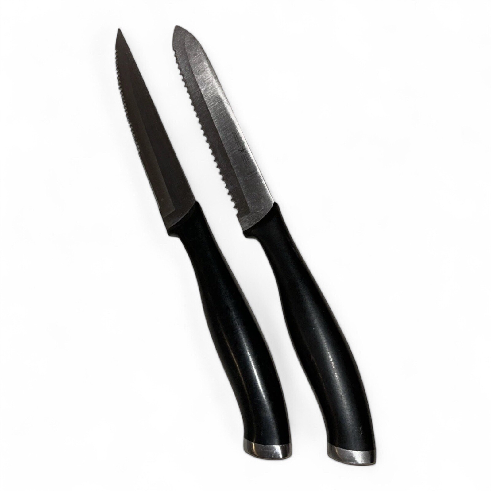 J A Henckels 2 Silver Cap Serrated 5″ 13570-130 4.75″ 13579-120
