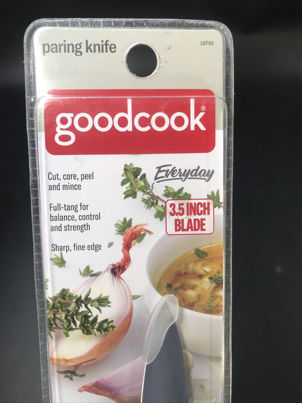 Lot of 2 Paring Knifes GoodCook 3.5-Inch Stainless Steel 3.5″ BPA Free
