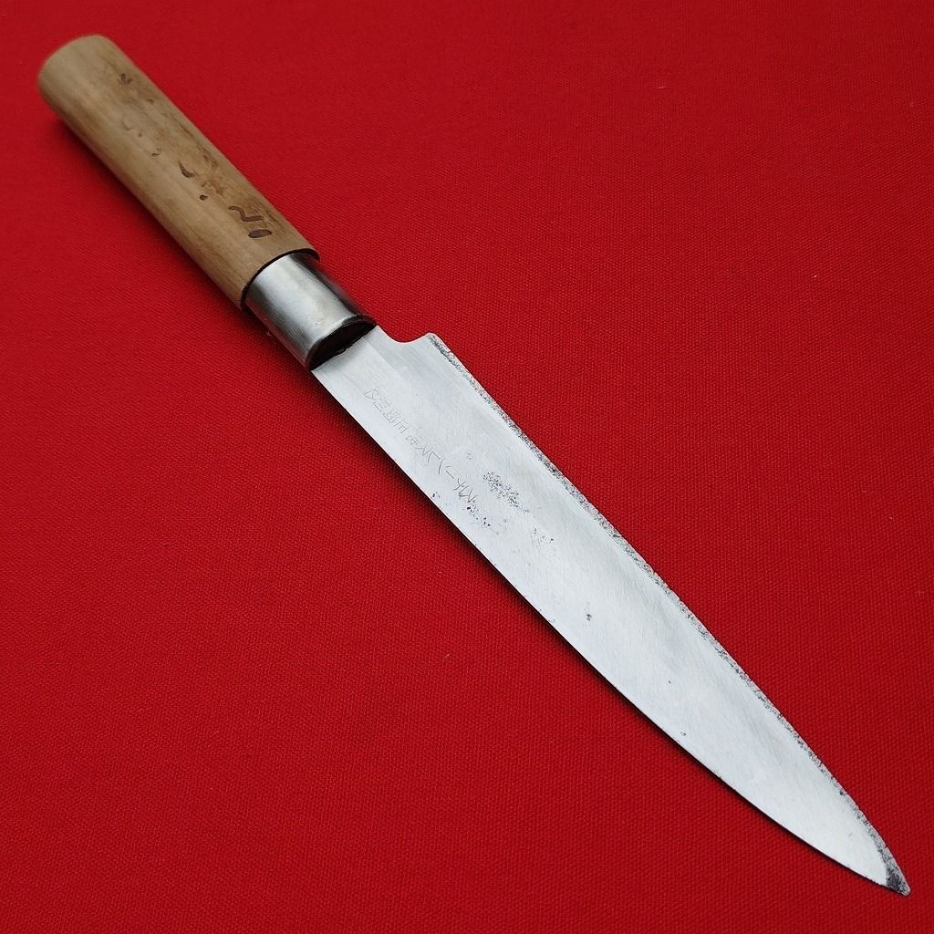 Misuzu Kaisaki Sashimi Knife 147mm Stainless Clad Carbon Steel Kitchen Knife