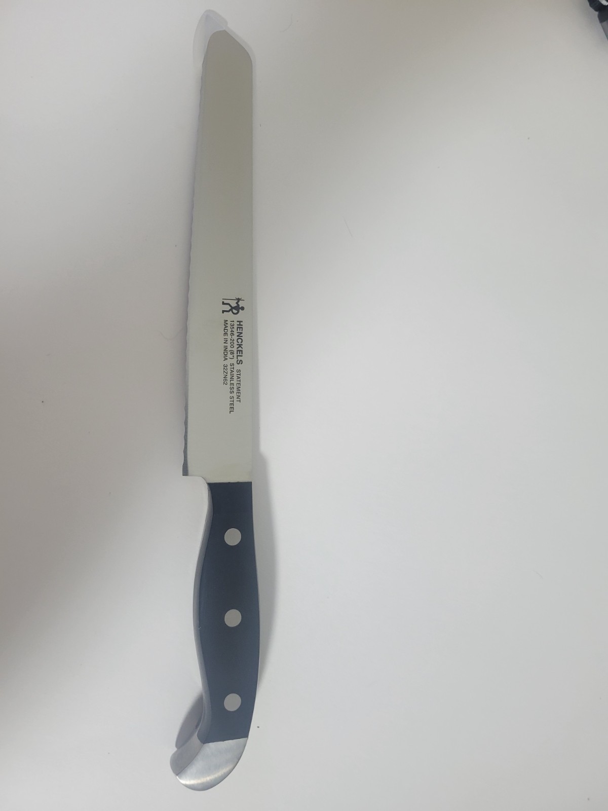 Henckels STATEMENT 8″ BREAD Knife, HIGH-CARBON Stainless Steel, 13546-200, NEW