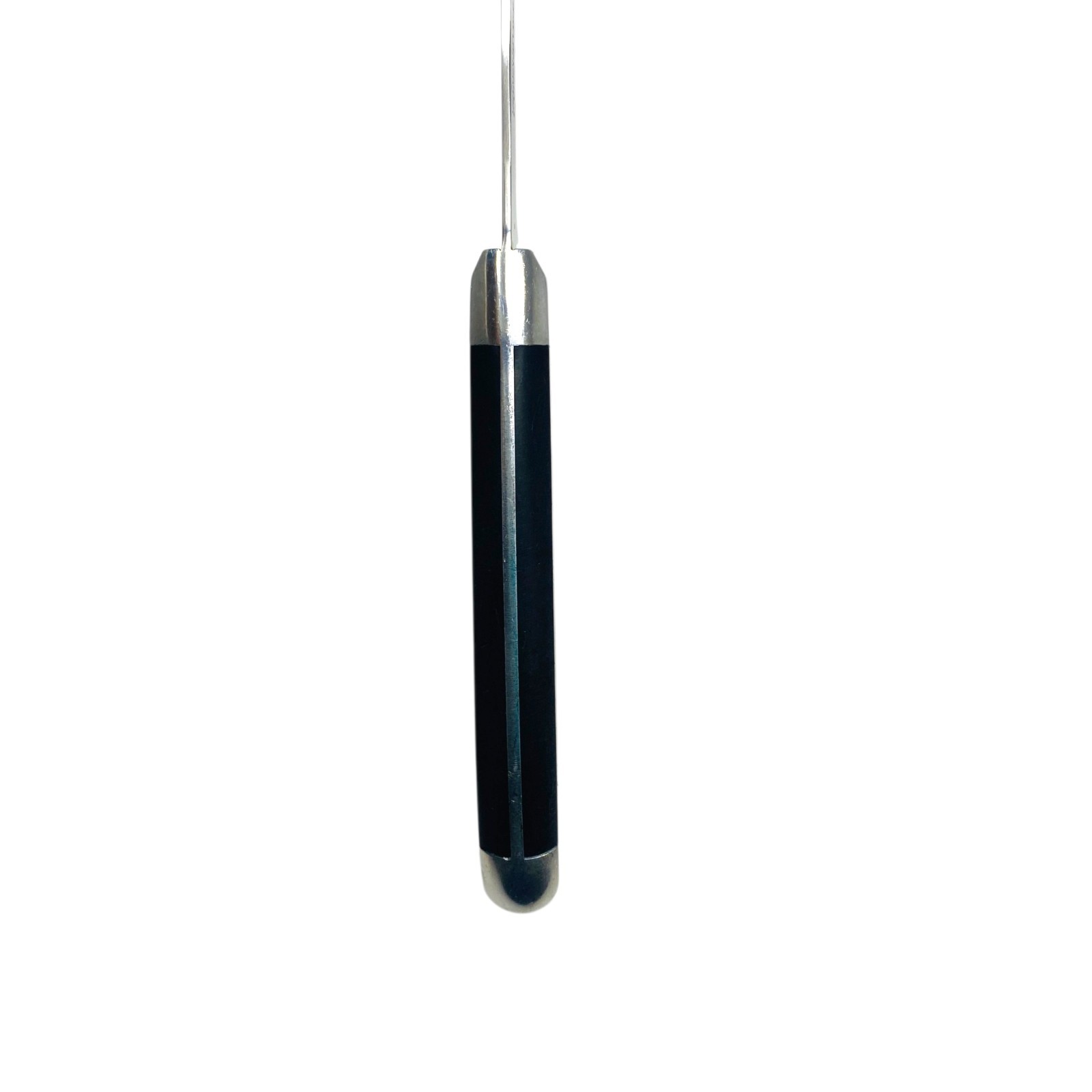 Walco Boston Chop 5″ Jumbo Steak Knife Serrated Blade, Stainless Steel, Black