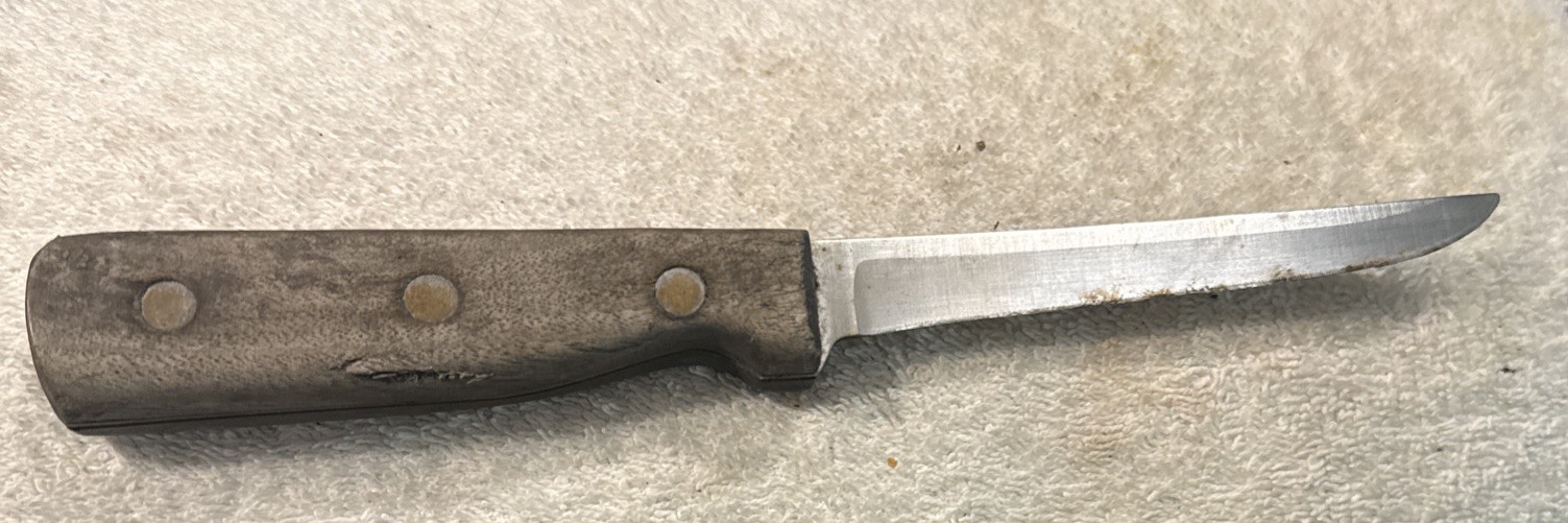 5” ad CHICAGO CUTLERY 62S-5″ BONING KNIFE vtg fishing tool