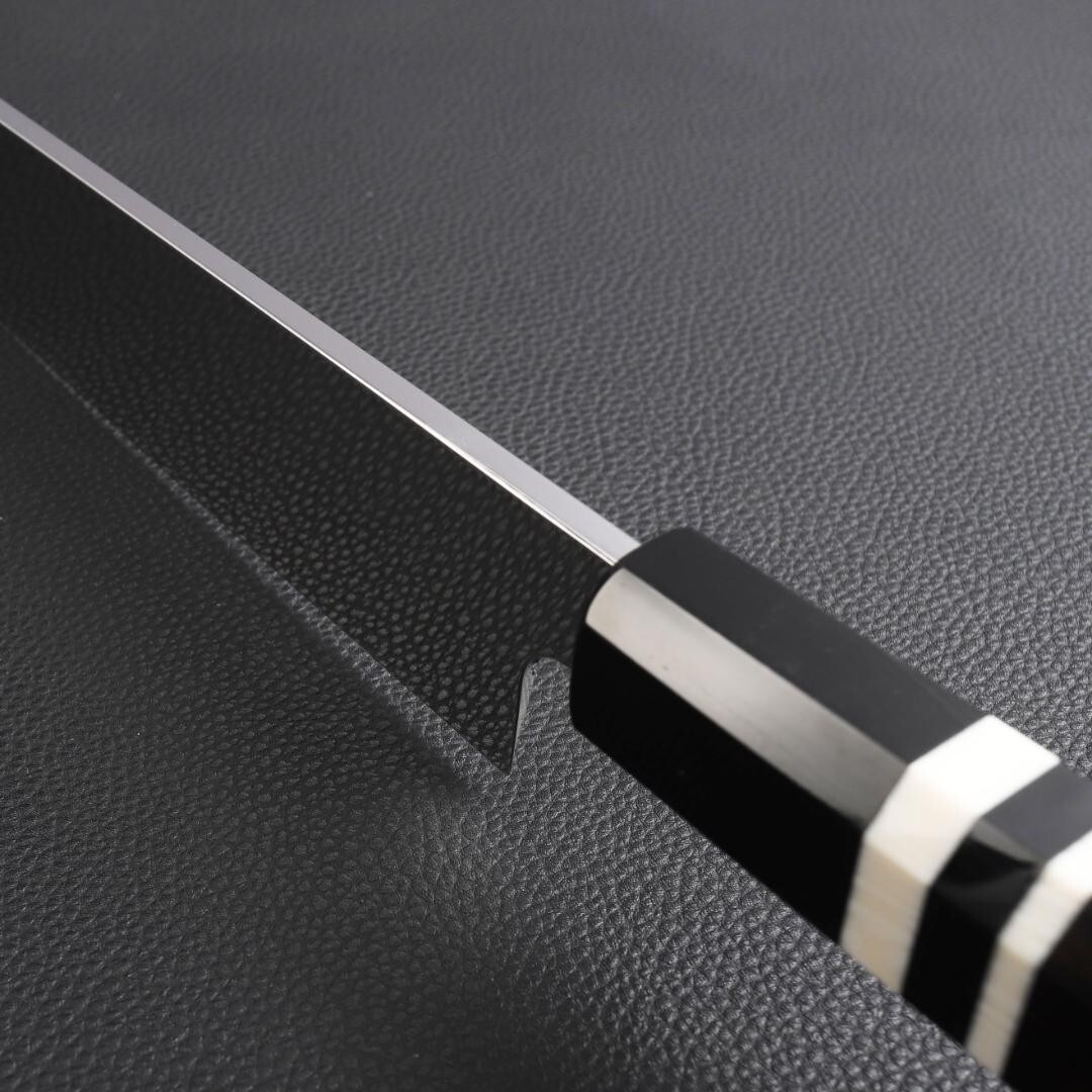 Kiritsuke Yanagiba 300mm Japanese Kitchen Knife Stainless Steel Ebony Unused