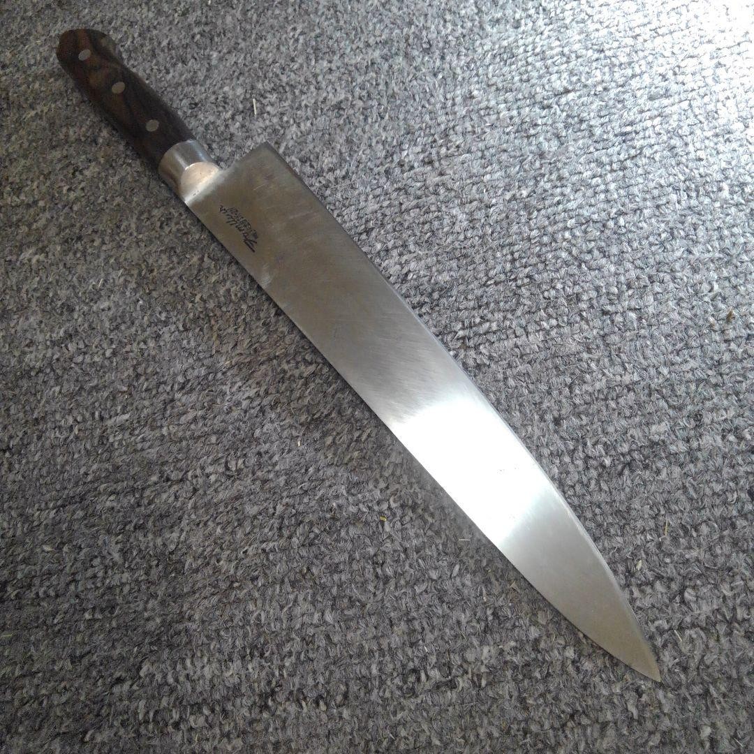Familia Gyuto Chef Knife 270mm SK-2N Special Steel Japanese Kitchen Knife Used