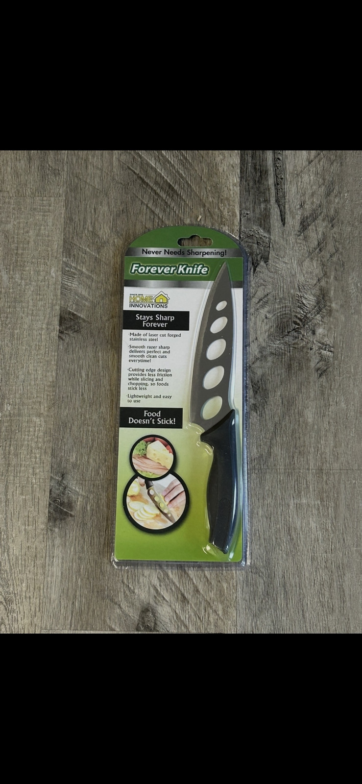 Kitchen Knife Stainless Steel Never Needs Sharpening Durable Ergonomic Handle XL