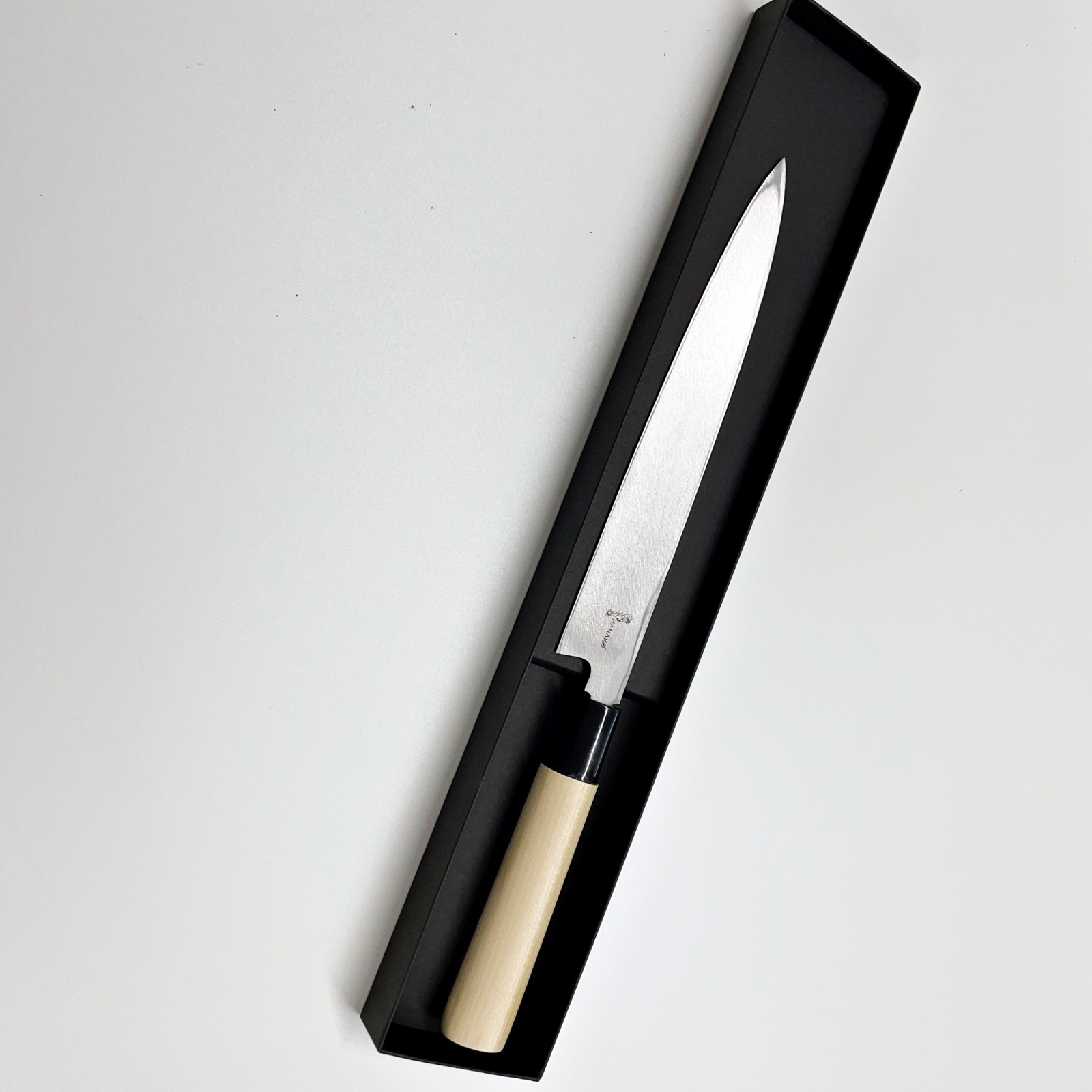 Seki Japan Yanagiba Sushi Knife 8.3″ High Carbon Steel Single Bevel Blade