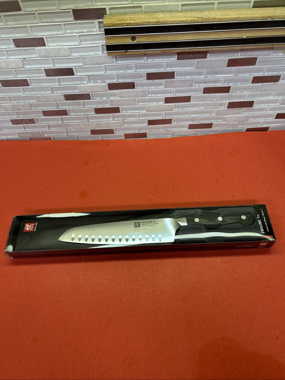 ZWILLING Pro 7-inch Hollow Edge Santoku Knife