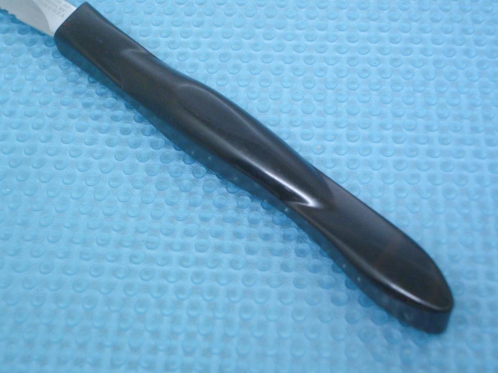 CUTCO #1759 KD Classic Brown Handle Serrated Steak Table Knife Broken Tip