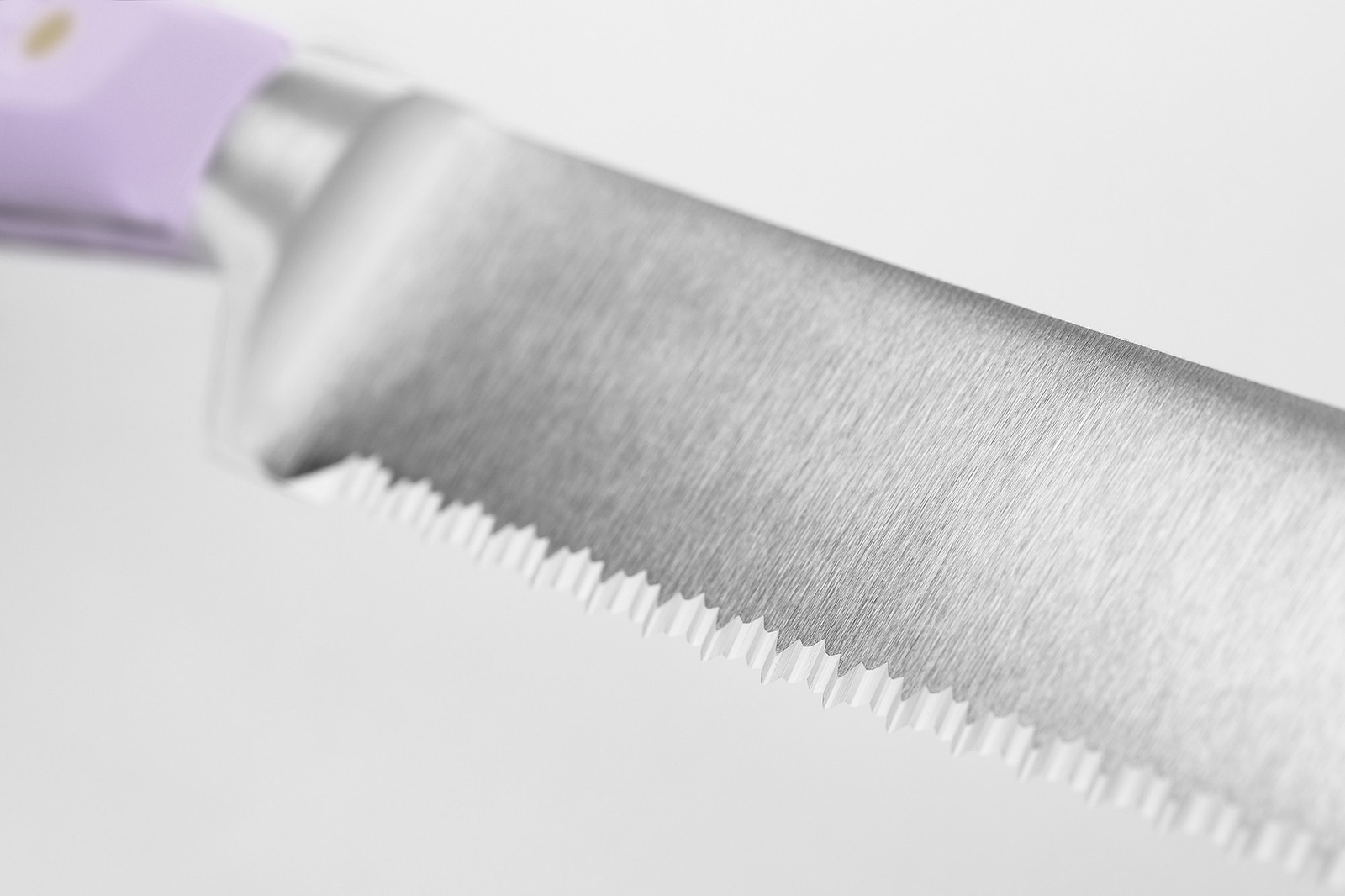 Wusthof Classic 9-Inch Double Serrated Bread Knife, Purple Yam