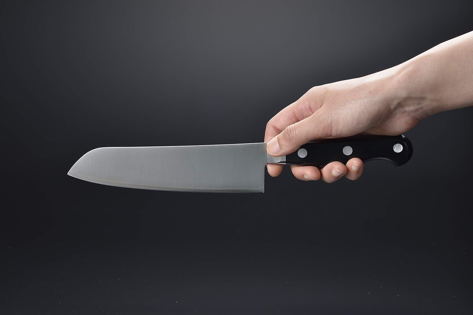 Shimomura Murato Fine Santoku 6.7 in(170mm) AUS-10 Dishwasher Safe Japan MFN-101