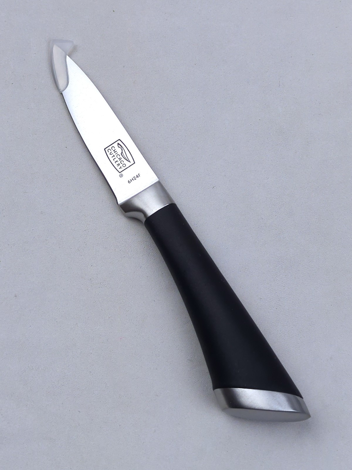Chicago Cutlery FUSION 3.25″ PARING Knife, Stainless Steel Blade, Black Handle
