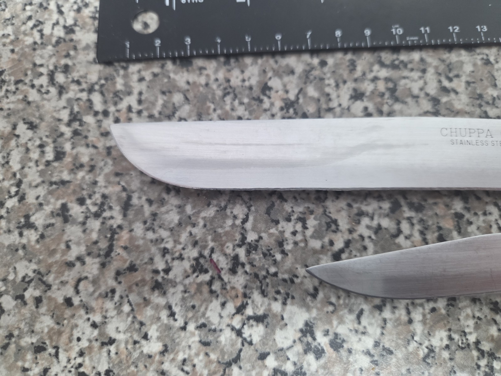 Chuppa Stainless Steel Pair Of Knives With Aluminum Handle