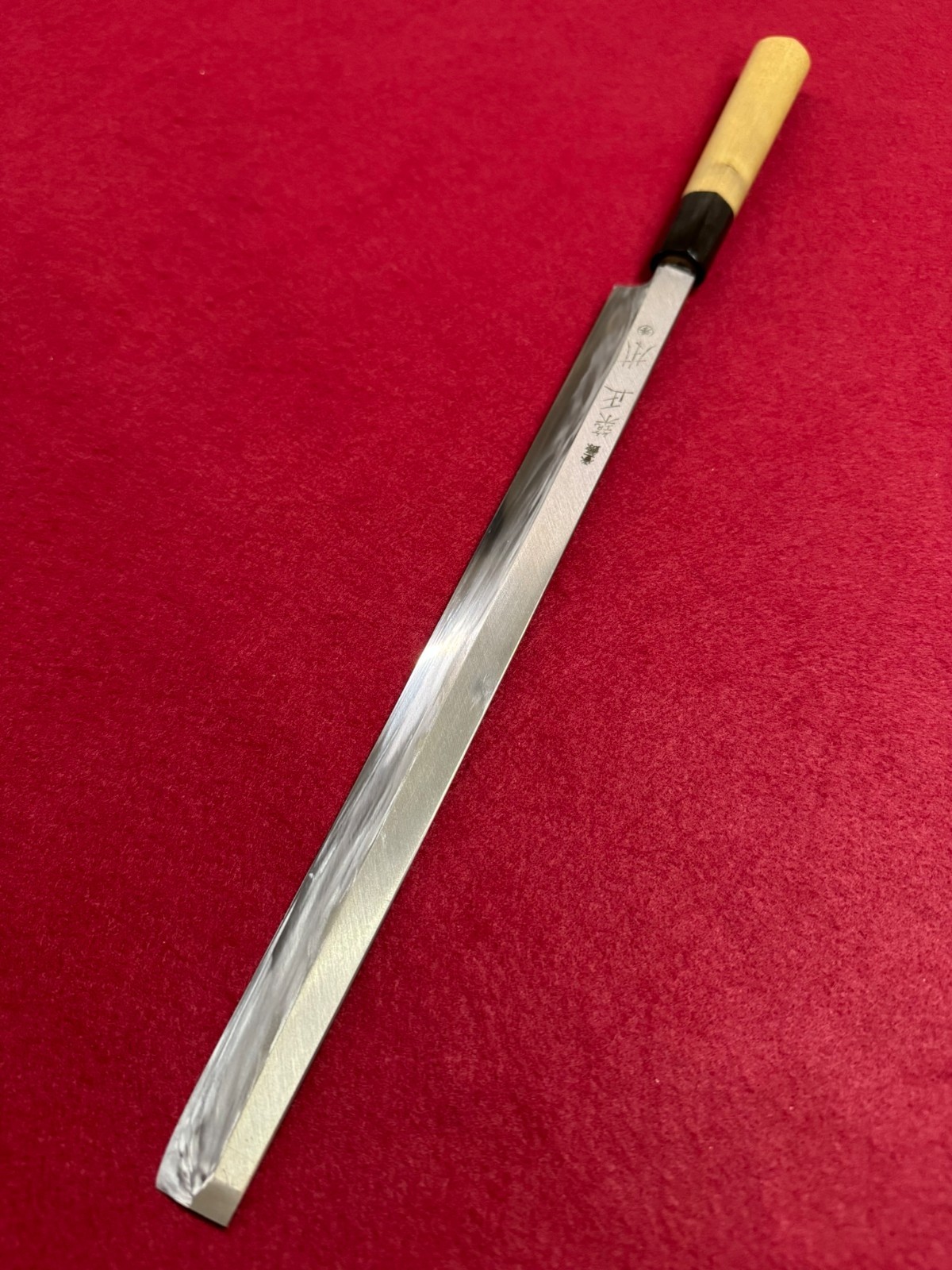 Tsukiji Masamoto White Steel 1 Takohiki 300mm (11.8″) Kasumi