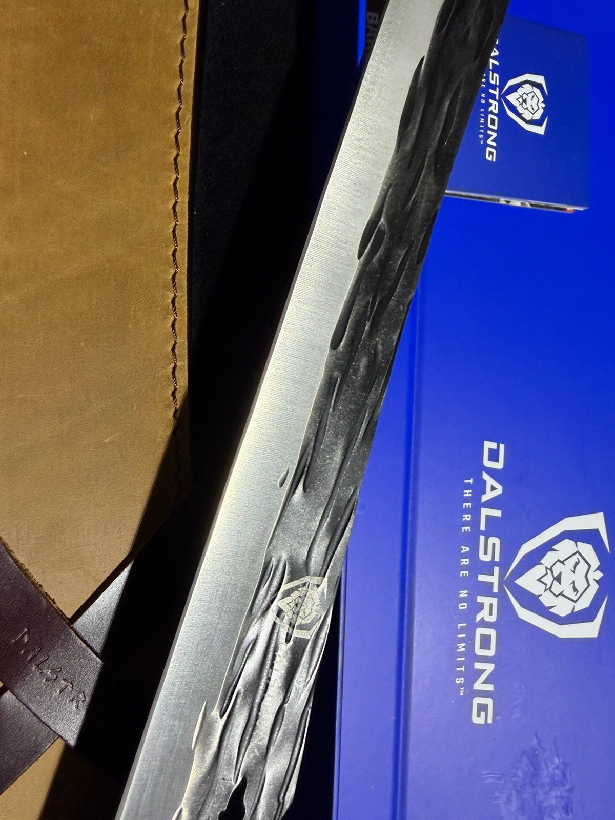 Dalstrong Barbarian Series 12 Slicing Carving Knife Swedish Steel Box Sheath