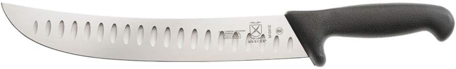 Exceptional 12-Inch Granton Edge Butcher Knife – Mercer Quality Craftsmanship