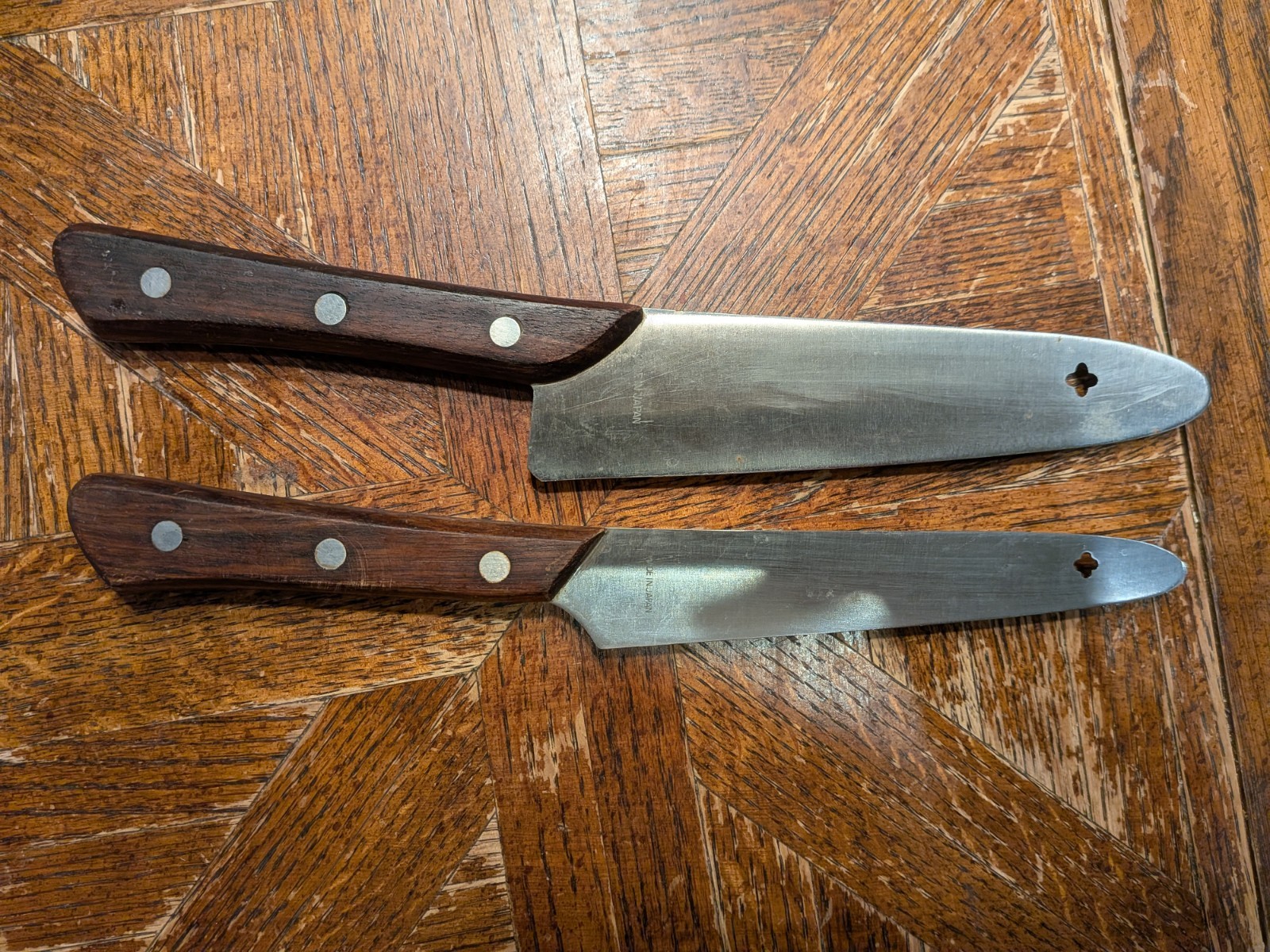 MAC Knife Japan Kitchen Carving Slicing Vintage Lot Of 2