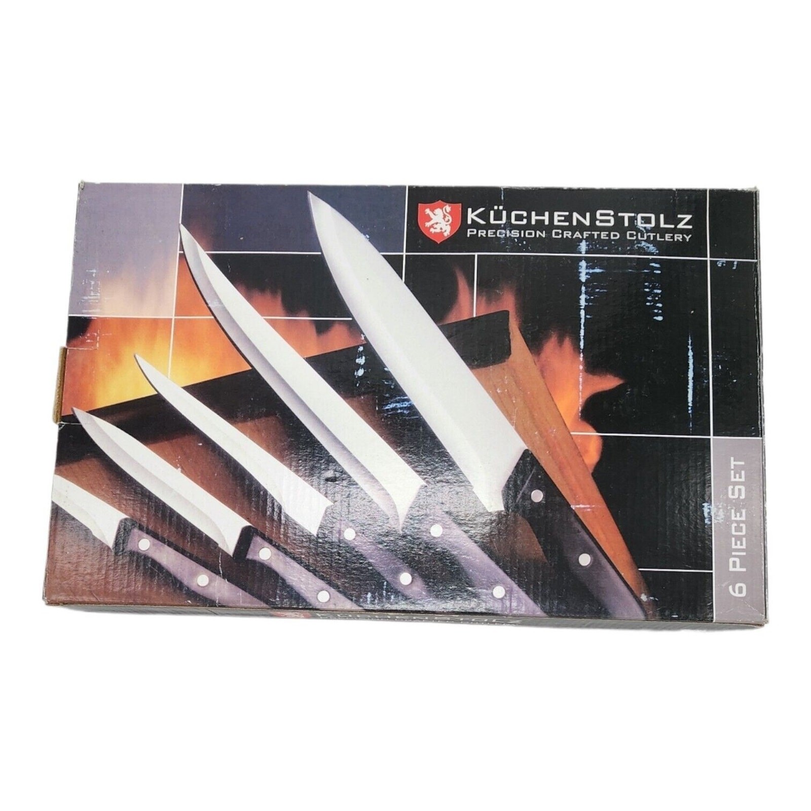 Kuchenstolz Precision Crafted Cutlery 6 Piece Knife Set Open Box VGUC