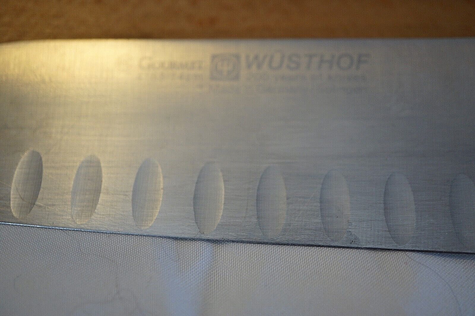 WUSTHOF GOURMET SANTOKU KNIFE 4188/14cm 5.5″ HOLOW EDGE MADE IN SOLIGEN GERMANY