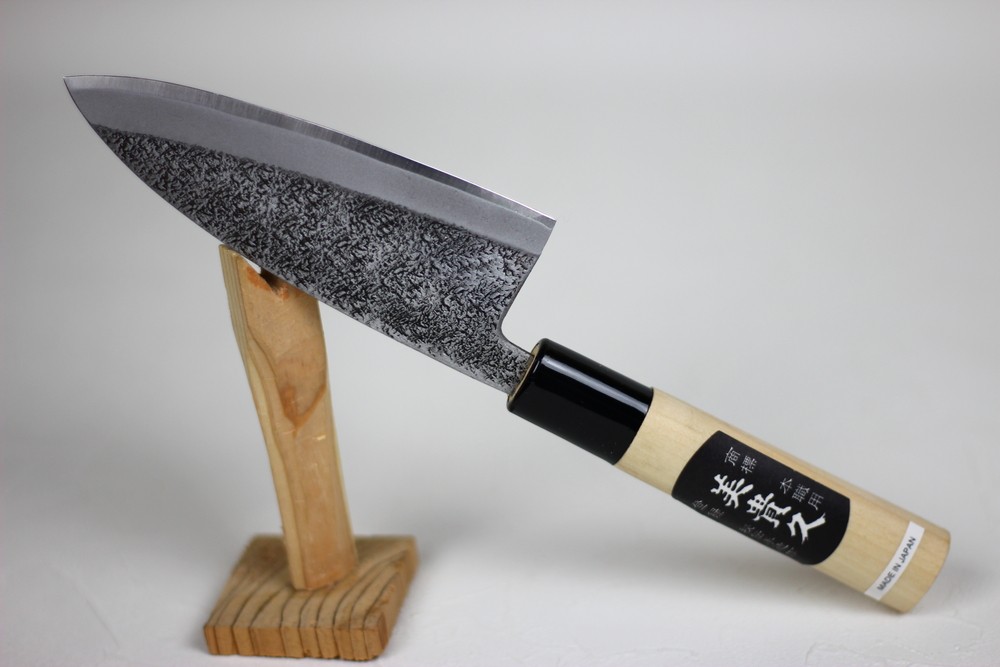Mikihisa Tsuchime 120 mm Deba knife single bevel Right handed Magnolia USA
