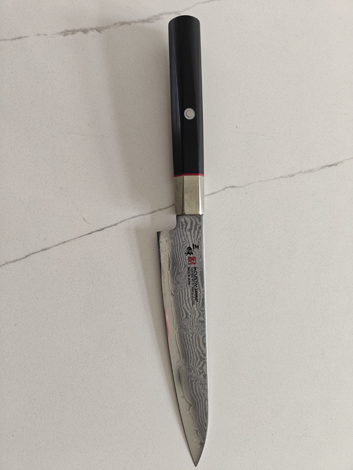 Mcusta Zanmai Masanobu Za VG-10 Petty 158mm NOS Japanese Kitchen Knife rare