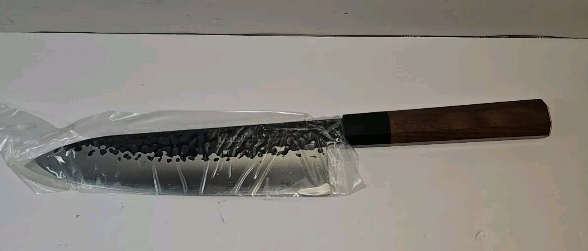 Usuki 8 Inch Japanese Chef Knife Professional 3 layers 9CR18MOV Clad Steel 60+2