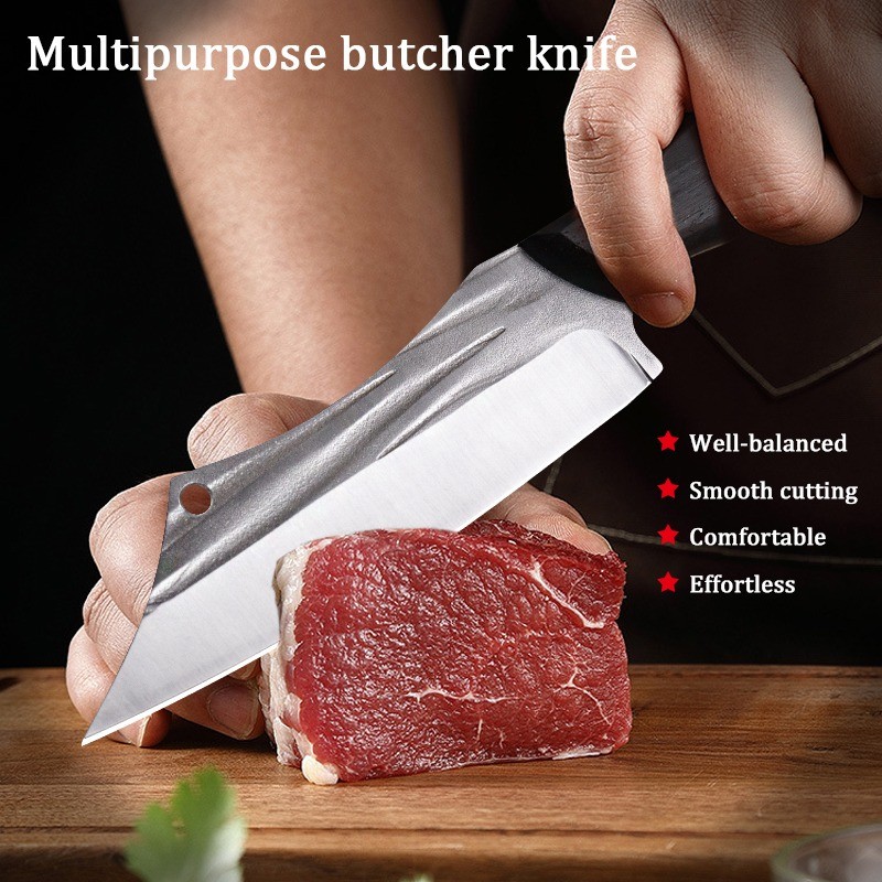 7PCS Stainless Steel Kitchen Knife Set for Professional Home Meat Fish Use