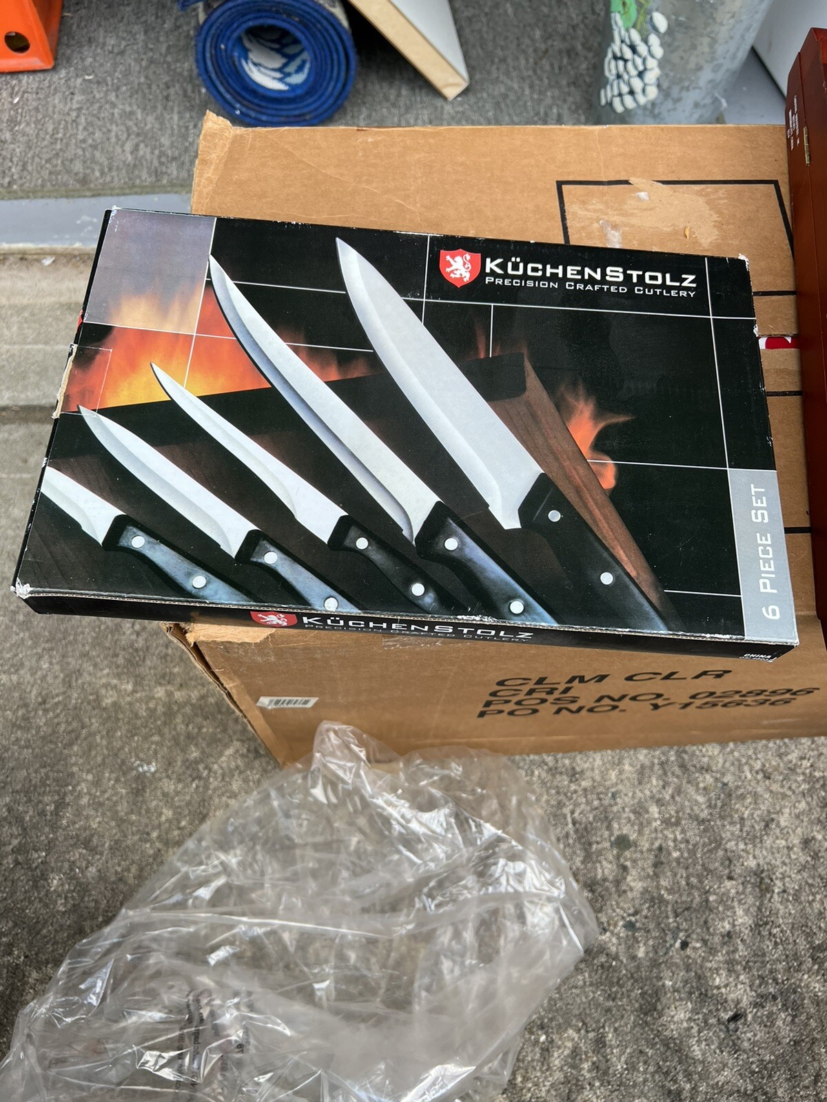Kuchenstolz 6 Piece Precision Crafted Cutlery Knife Set