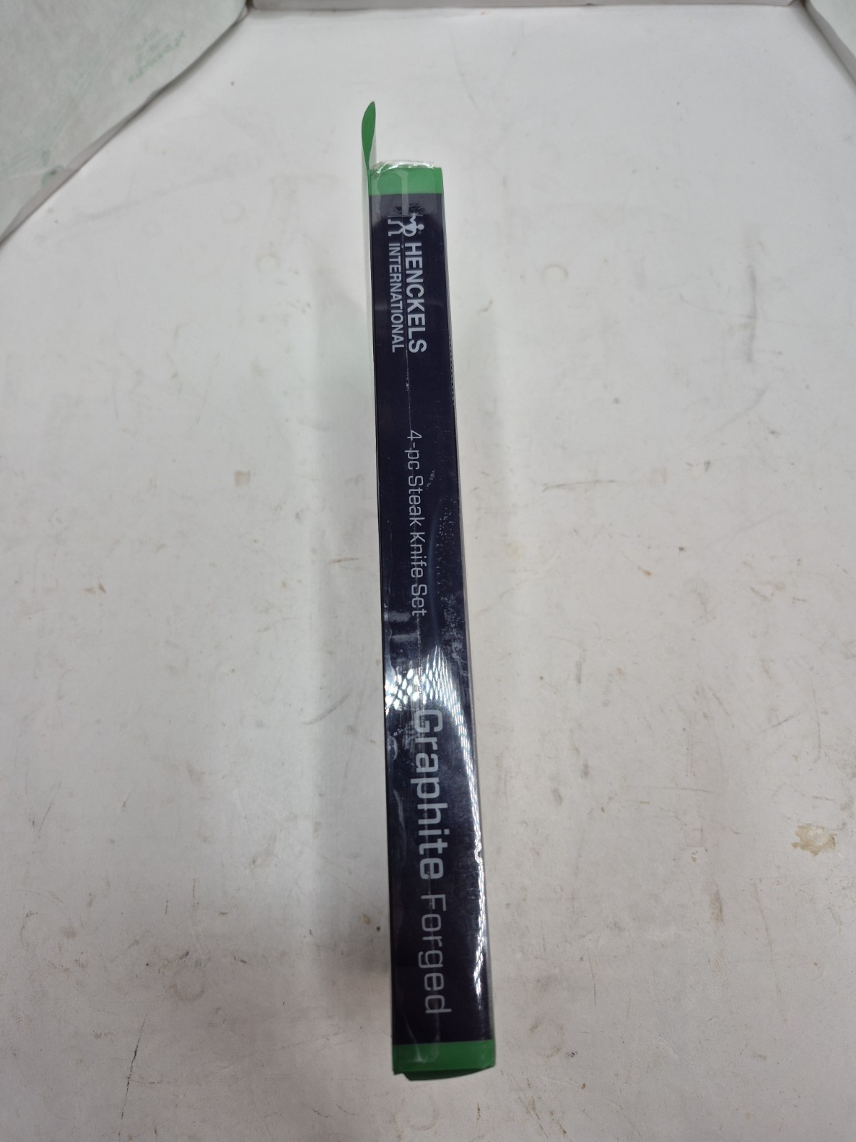 New Henckels Stainless Steel Graphite Forged Steak Knives Serrated Blade