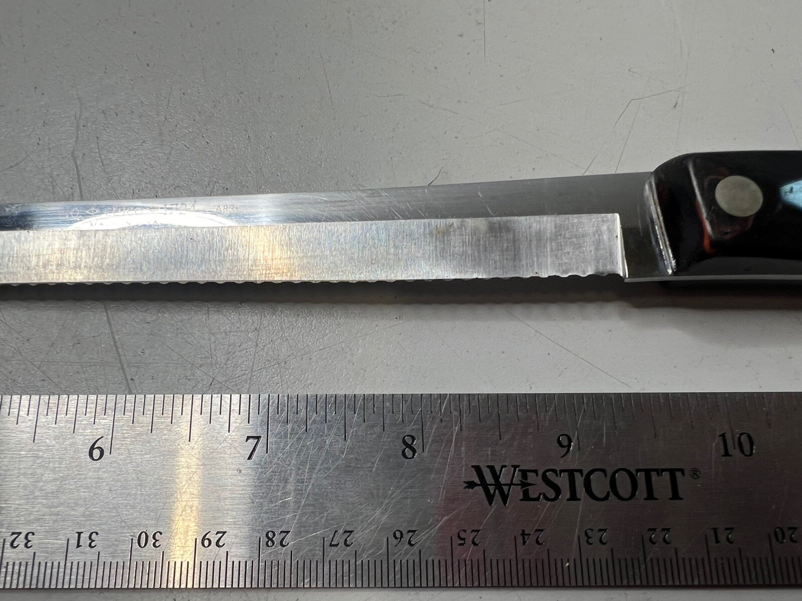 Vintage Cutco Bread Slicer Serrated Blade Knife 1724,Pat.No.3122774