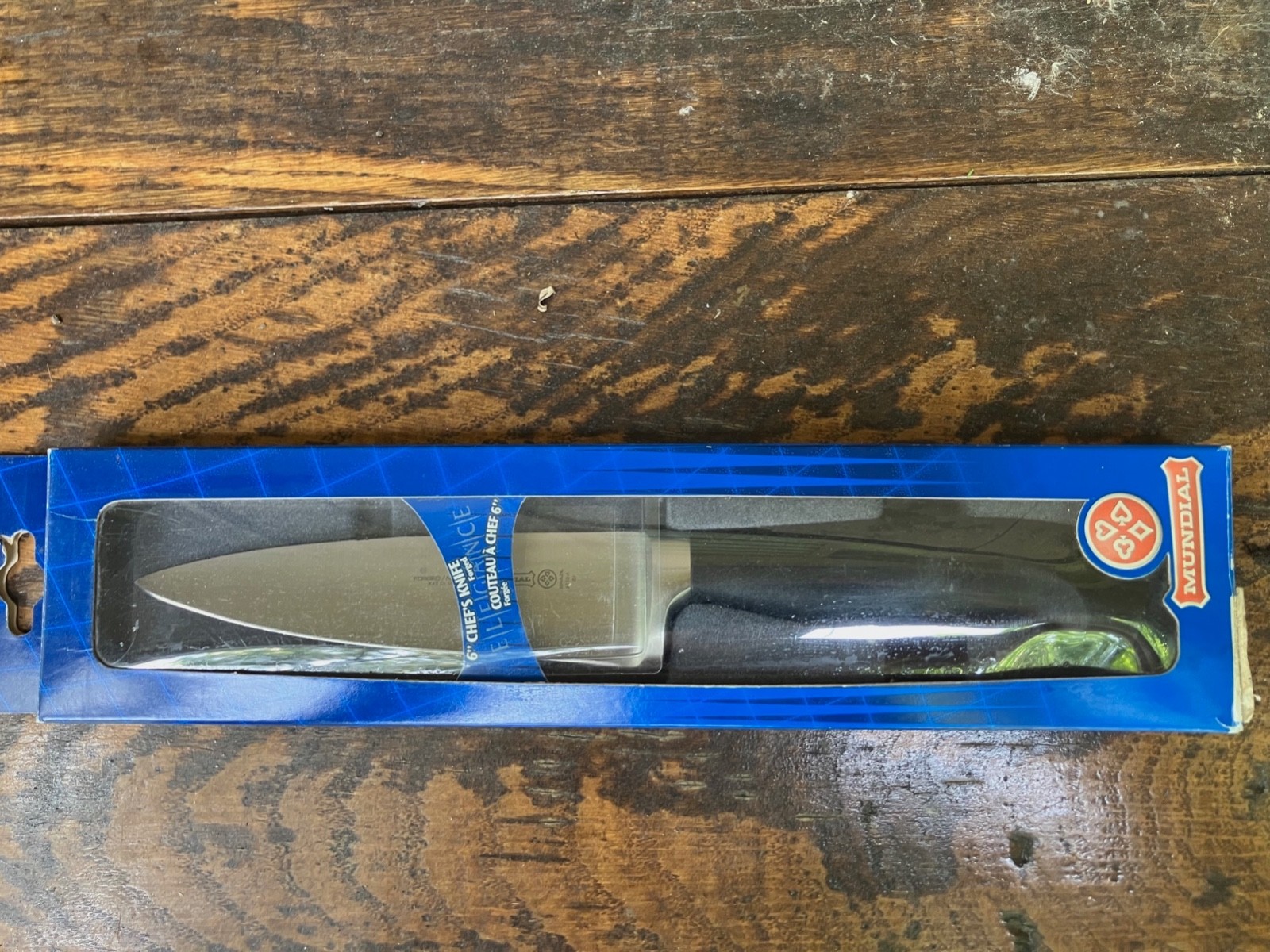 Mundial Forged 6 in. Chef Knife, Razor Sharp, new in the gift box