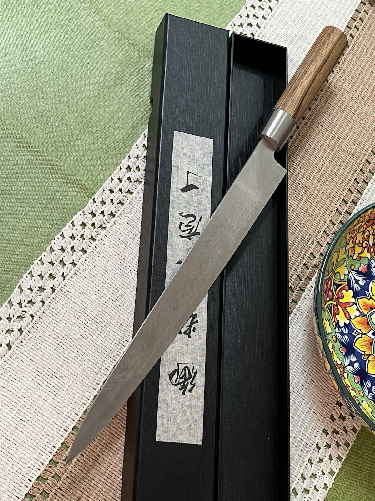 300mm 12″ Yanagiba Sashimi Knife Japanese Sushi Chef Slicer Single Bevel Urasuki