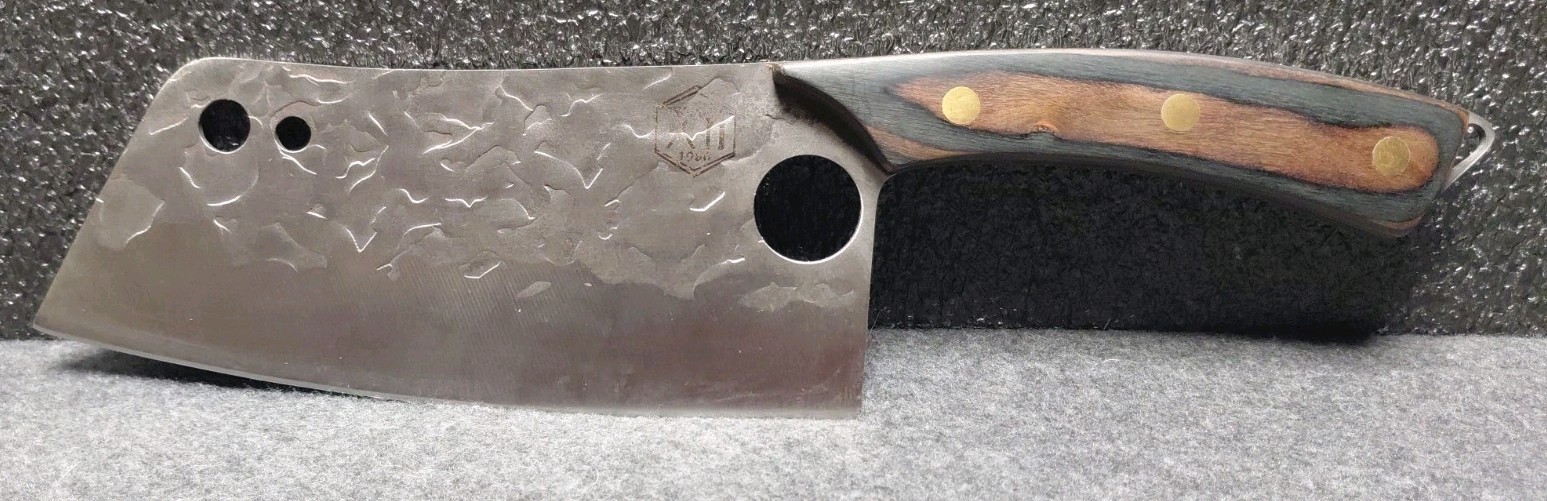 XYJ New 7 Inch Butcher Chef Slicing Nakiri High Carbon Steel VERY Sharp Knife