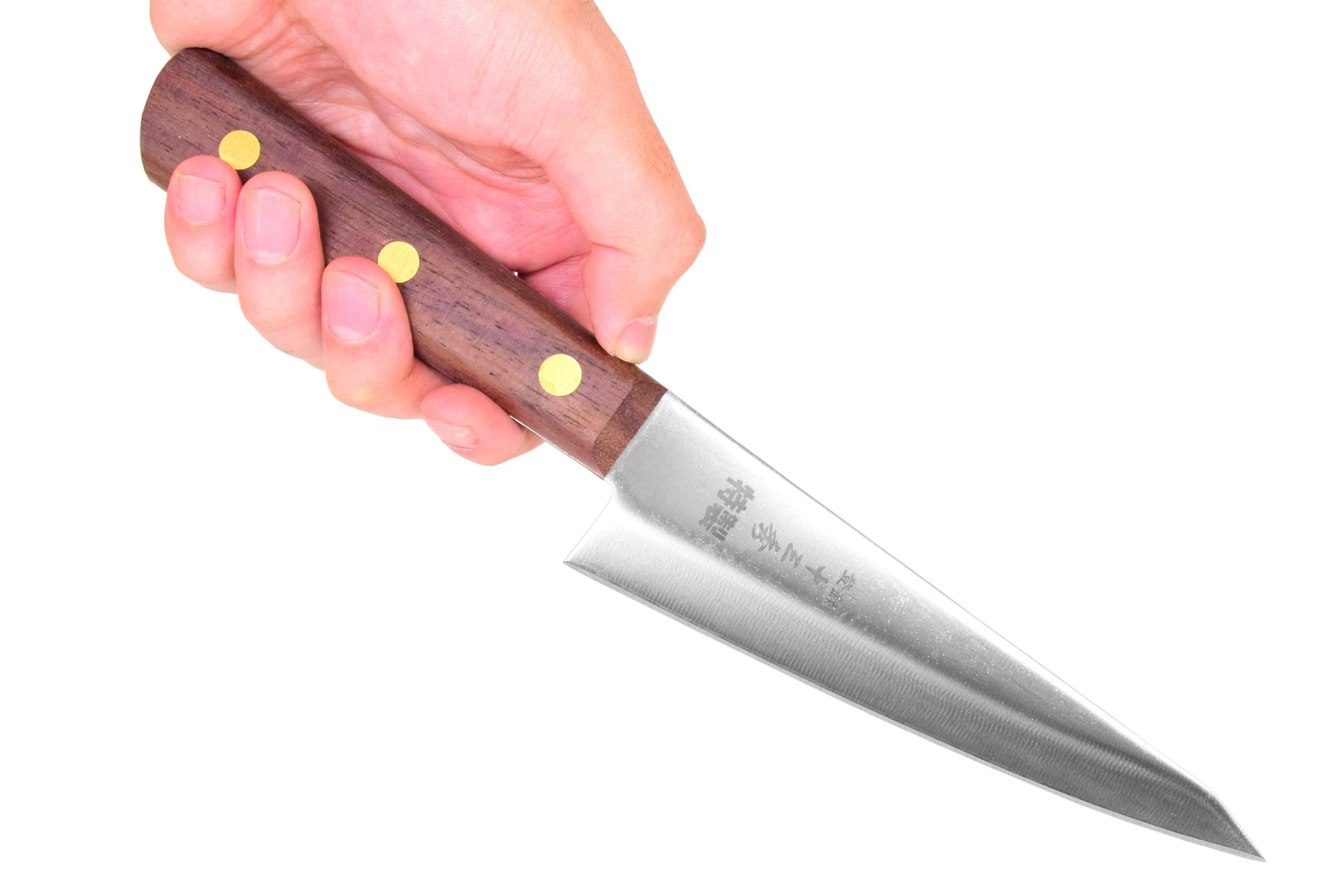 Seki Japan Chef Kitchen Knife Tomihide Knato-Sabaki 10.5 inch Wooden Handle