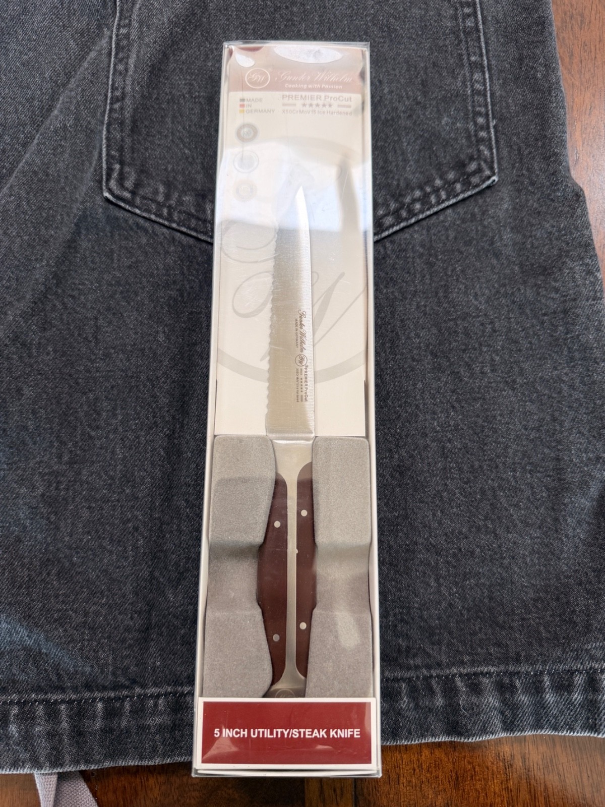 Gunter Wilhelm Premier Pro Cut 5 inch Utility knife