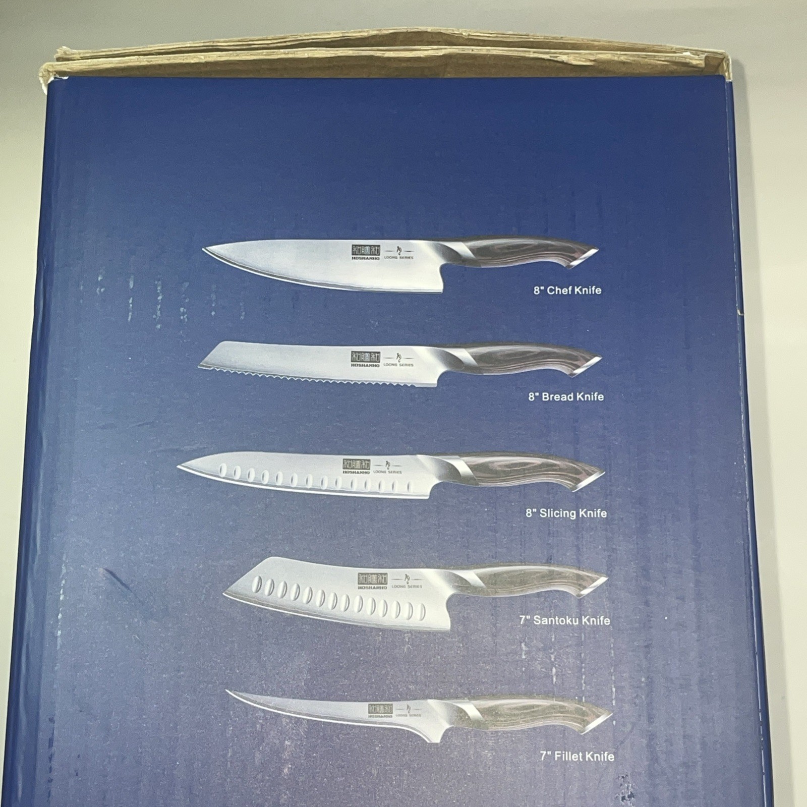 HOSHANHO 16-Piece Kitchen Knife Set Japanese Super Steel Knife Set New In Box