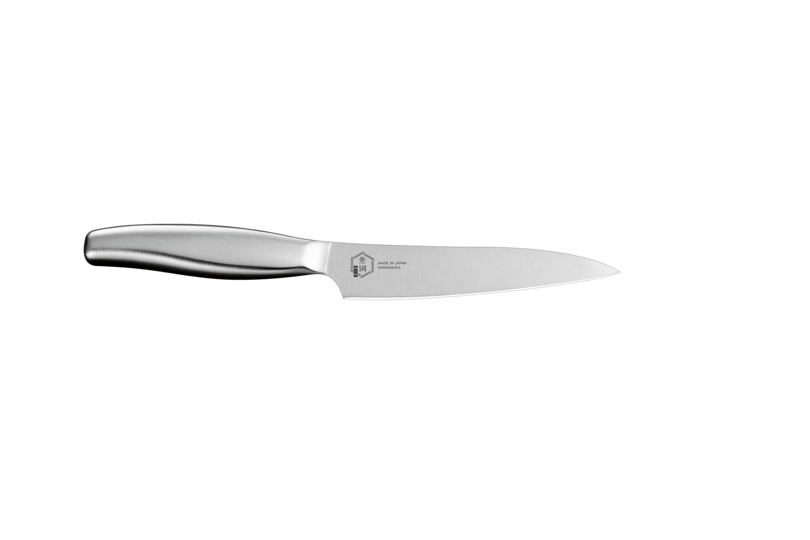 Made in Japan, crafted by Kagetsuna, 125mm petty knife, dishwasher safe, Shimomu