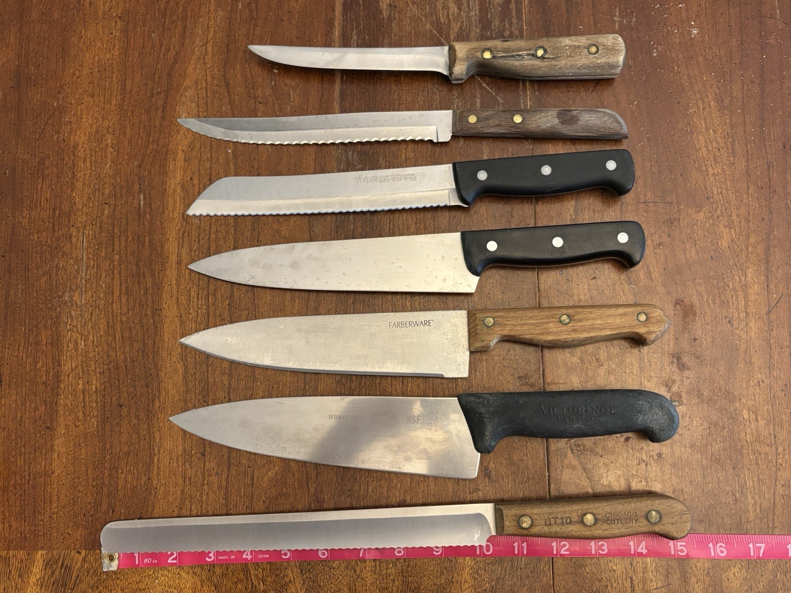 Victorinox Chicago Cutlery J.A. Henckels International Group of Knives