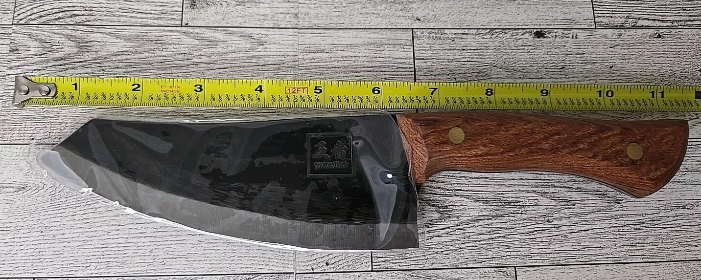 ENOKING Meat Cleaver Knife Bone Butcher Chopper Heavy Duty for Kitchen 6.6”