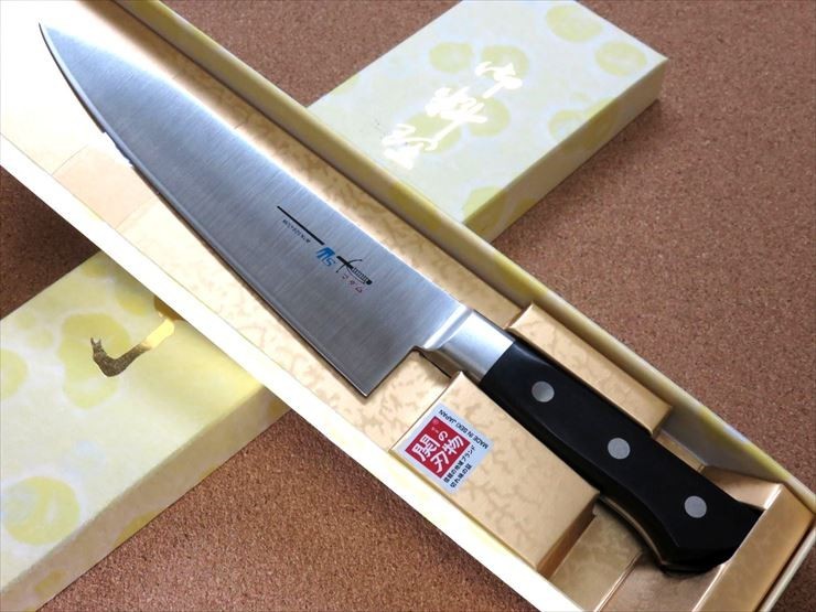 Japanese Kitchen Gyuto Chef Knife 180mm 8 in Universal Meat Fish cut SEKI JAPAN