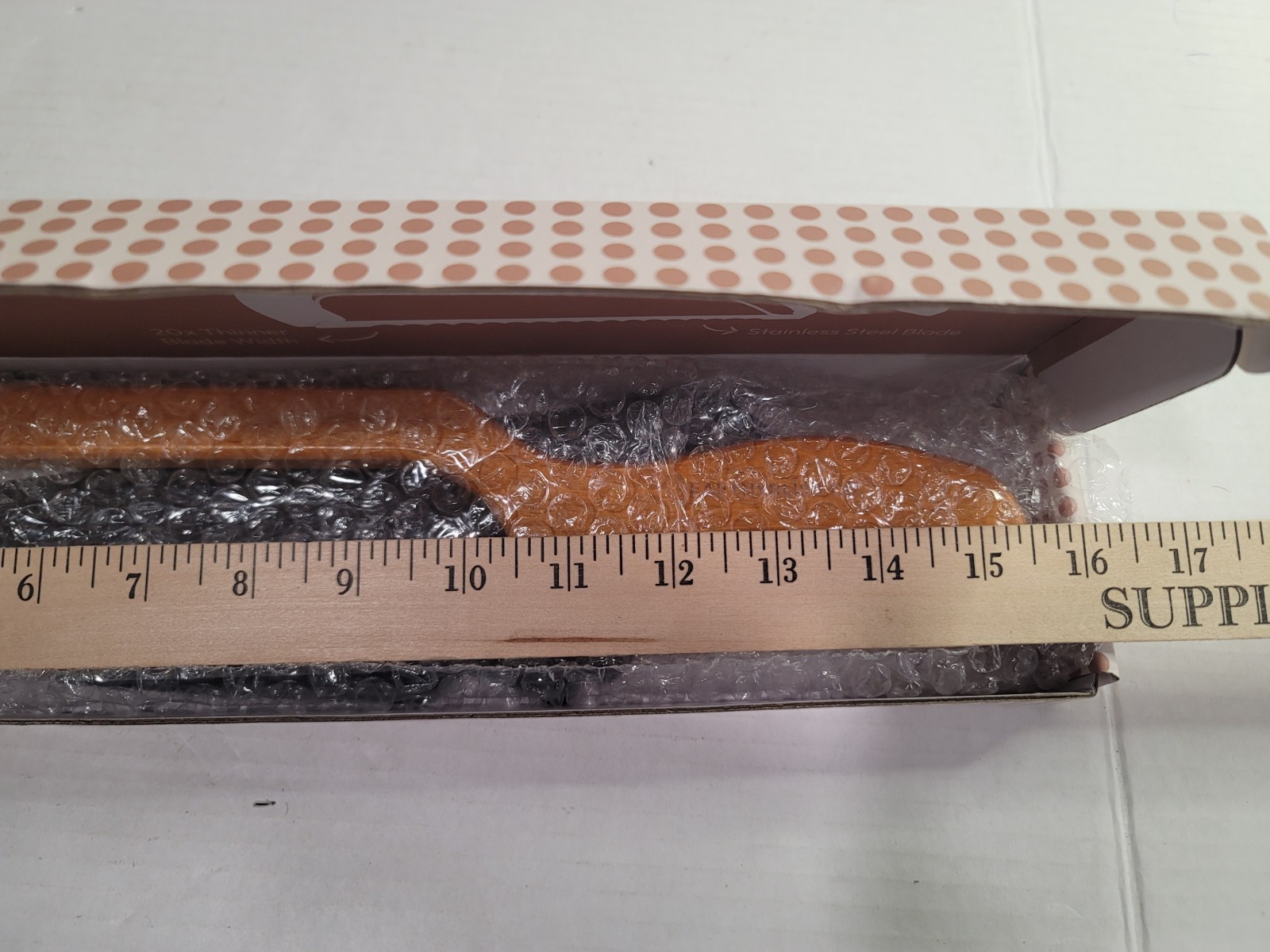 sourdough bread knife NEW with 3 blades in box